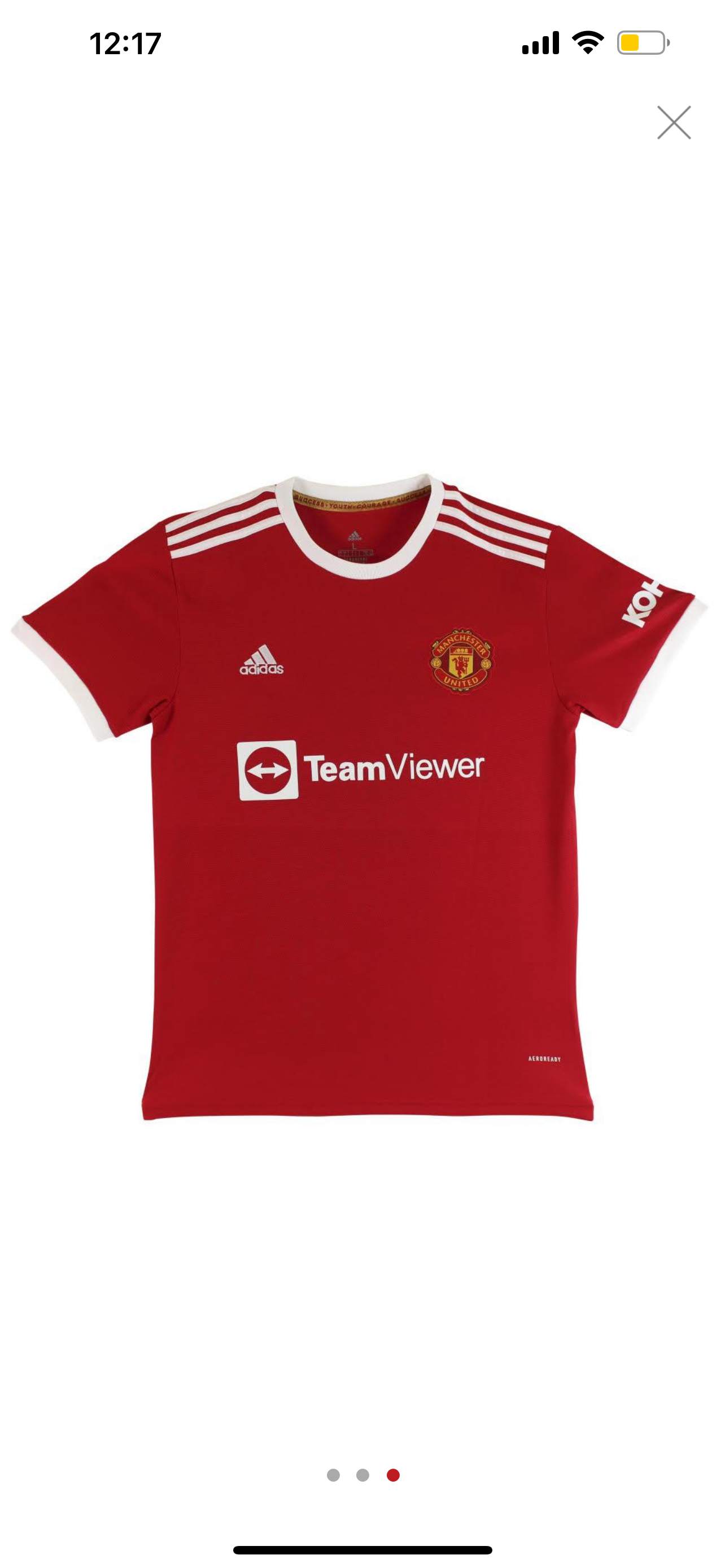 Cristiano Ronaldo Signed Manchester United Jersey (Beckett)