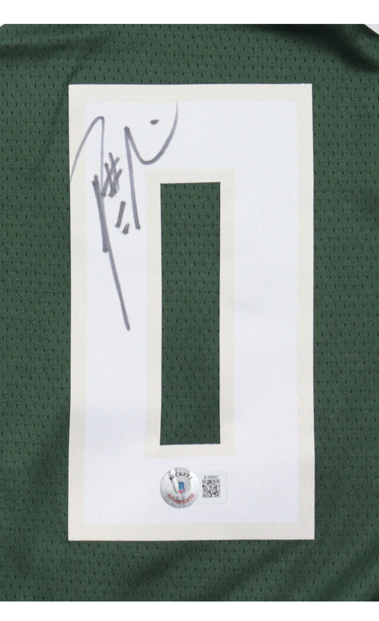Damian Lillard Signed Bucks Jersey (Beckett)