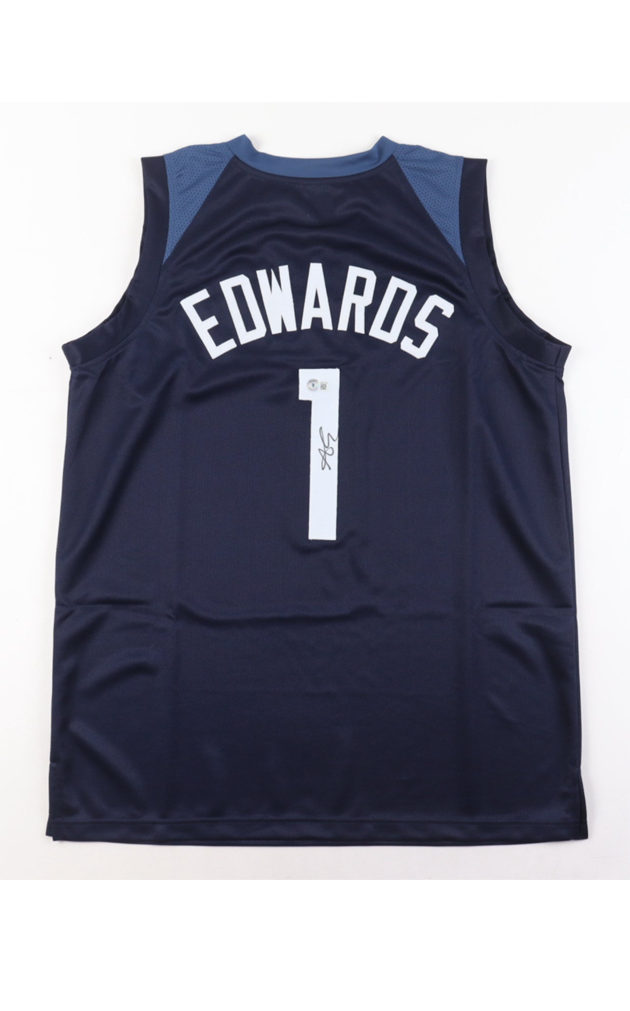 Anthony Edwards Signed Jersey (Beckett)