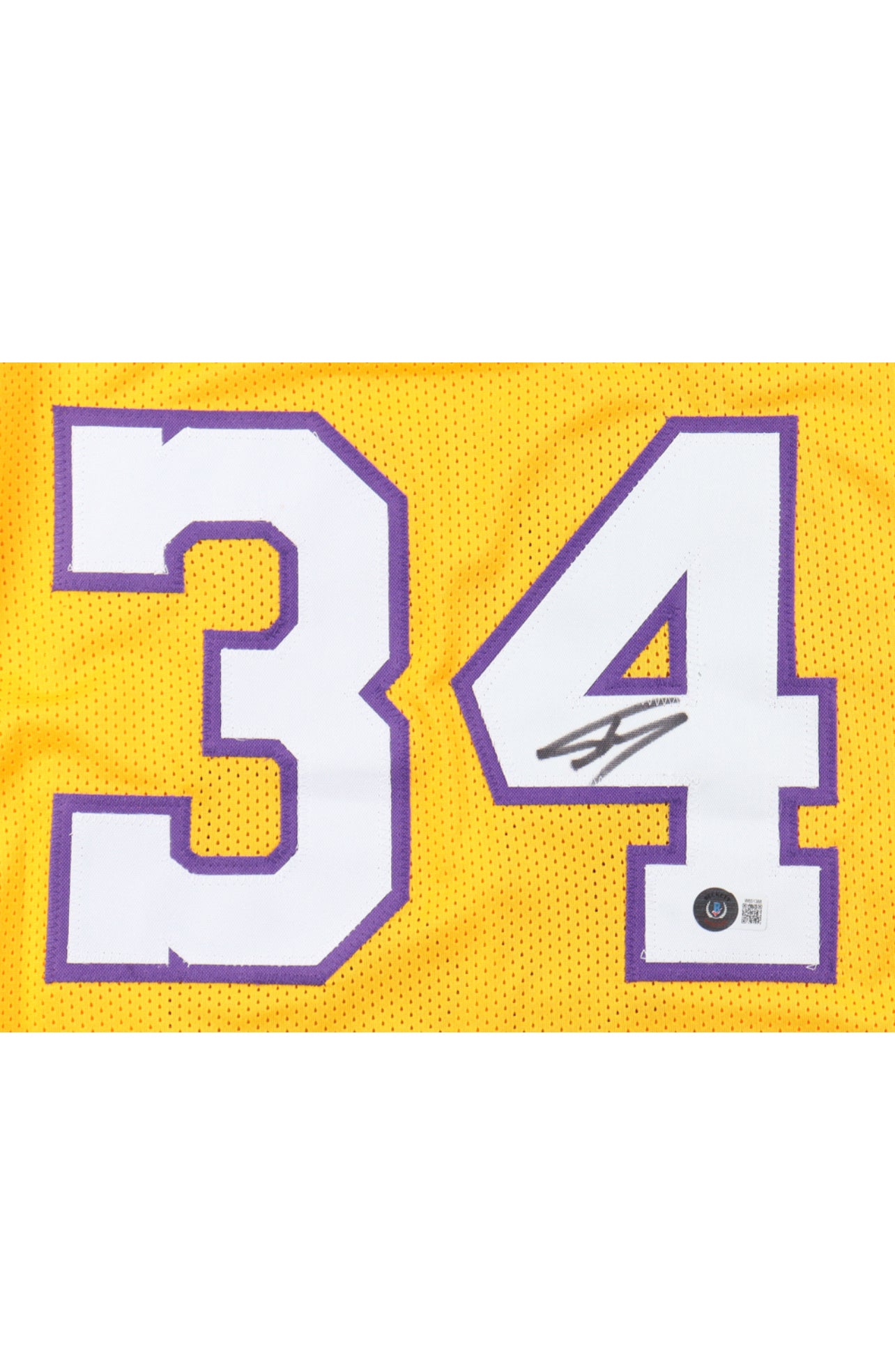 Shaquille O'Neal Signed Jersey (Beckett)