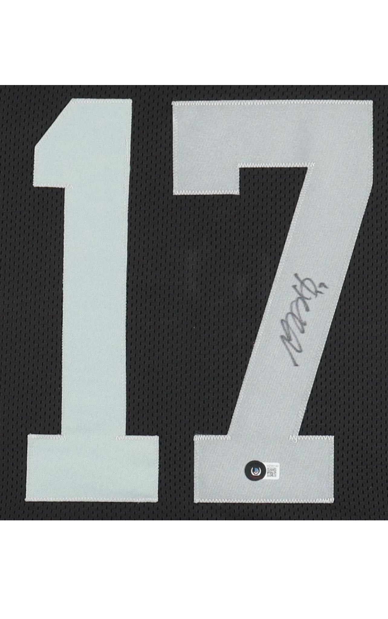 Davante Adams Signed Custom Framed Jersey Display (Beckett)