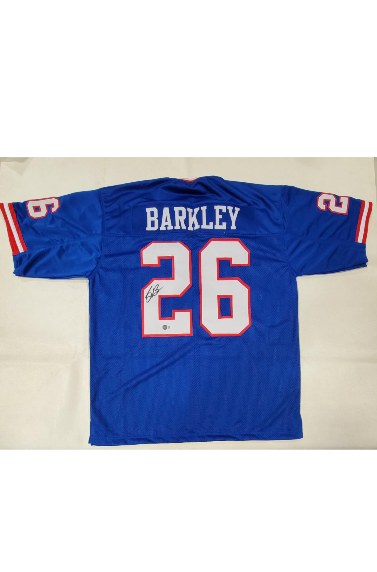 Saquon Barkley Signed Jersey (Beckett)