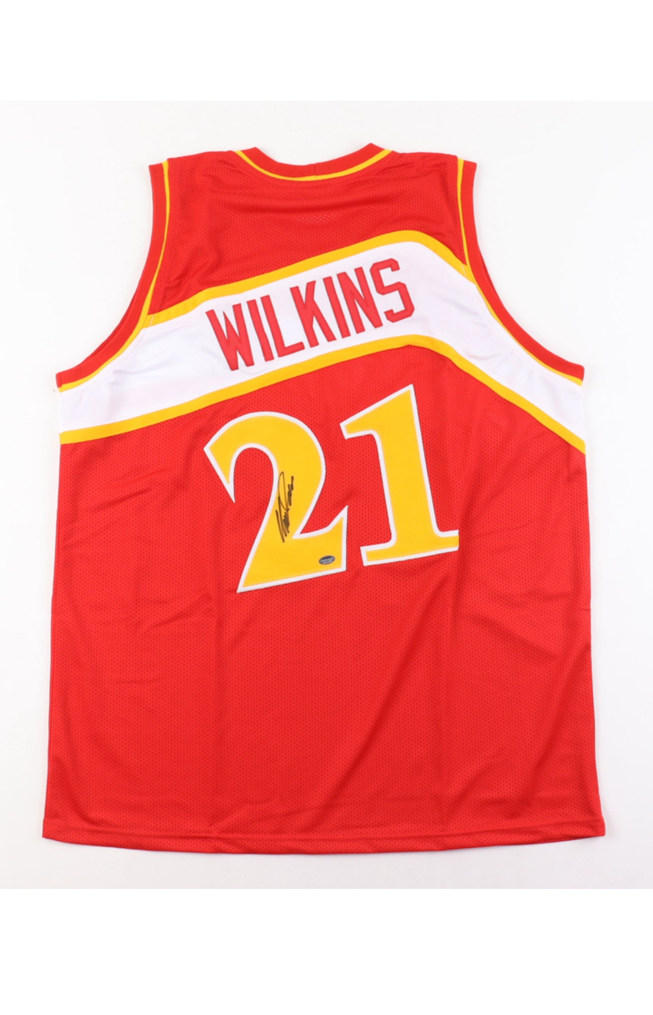 Dominique Wilkins Signed Jersey (Schwartz)